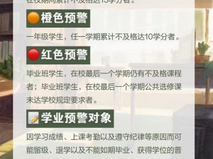 防止学业红灯：第二关攻略详解——挂科危机应对策略