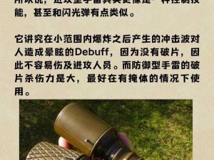 光荣使命手游手雷实战教程：手雷使用技巧详解与实战应用指南