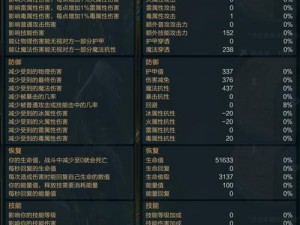 拉结尔生存防御基石：基础属性详解与实战应用指南