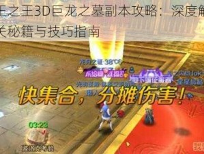 万王之王3D巨龙之墓副本攻略：深度解析通关秘籍与技巧指南