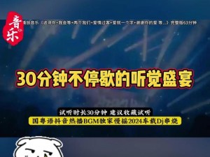 免费的视频 bgm 大全播放，无广告干扰，畅享纯净听觉盛宴