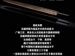 剑三代付背后的意义：传承与创新的精神交织之剑