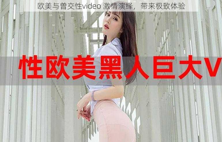 欧美与曽交性video 激情演绎，带来极致体验