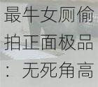 最牛女厕偷拍正面极品：无死角高清拍摄，极致视觉享受