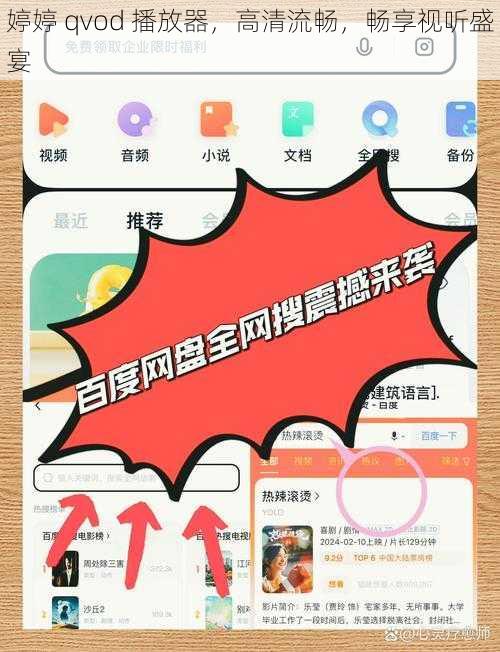 婷婷 qvod 播放器，高清流畅，畅享视听盛宴