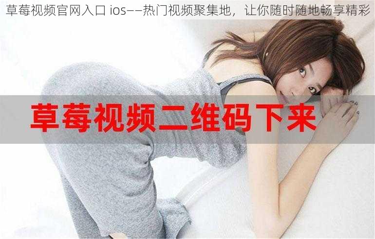 草莓视频官网入口 ios——热门视频聚集地，让你随时随地畅享精彩