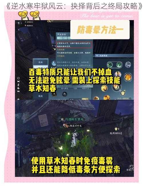 《逆水寒牢狱风云：抉择背后之终局攻略》