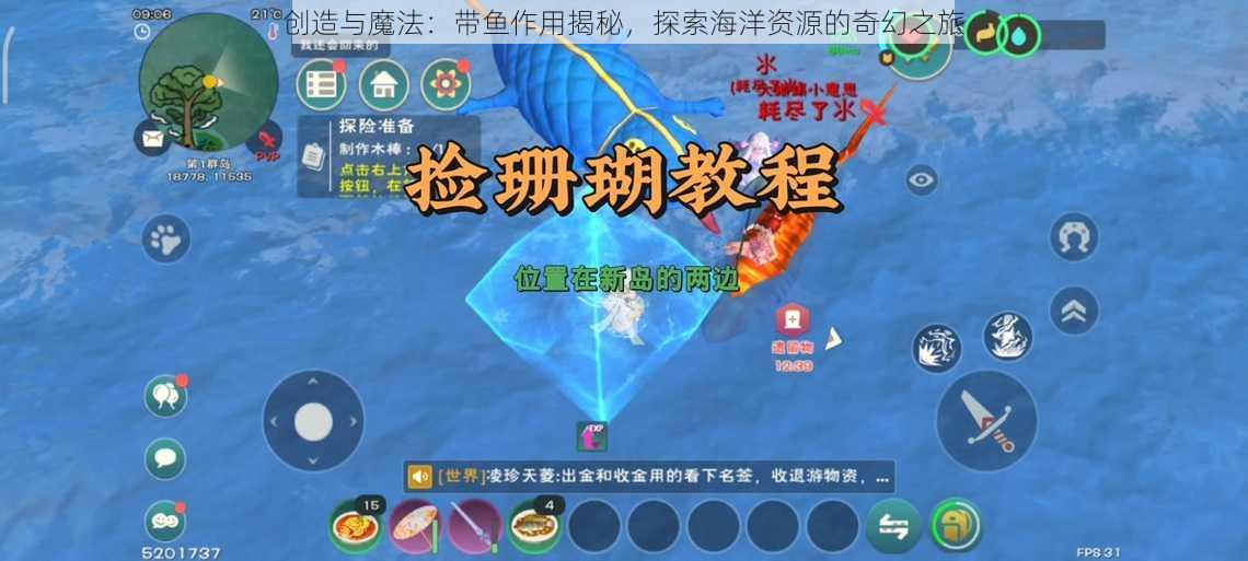 创造与魔法：带鱼作用揭秘，探索海洋资源的奇幻之旅