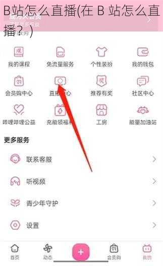 B站怎么直播(在 B 站怎么直播？)