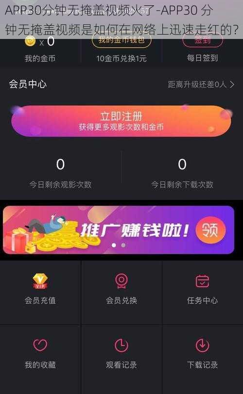 APP30分钟无掩盖视频火了-APP30 分钟无掩盖视频是如何在网络上迅速走红的？