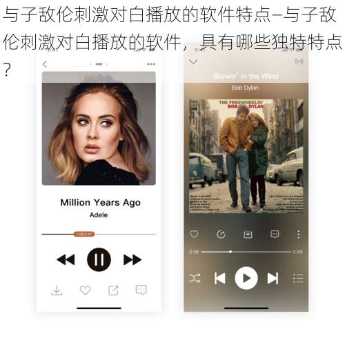与子敌伦刺激对白播放的软件特点—与子敌伦刺激对白播放的软件，具有哪些独特特点？