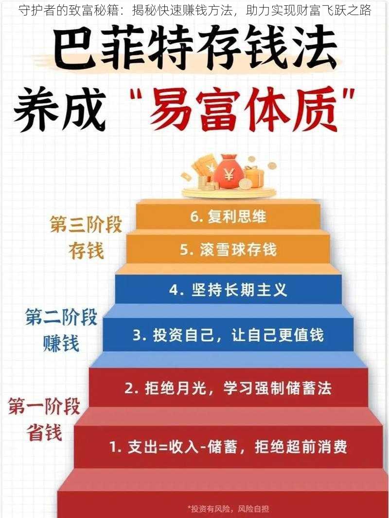 守护者的致富秘籍：揭秘快速赚钱方法，助力实现财富飞跃之路