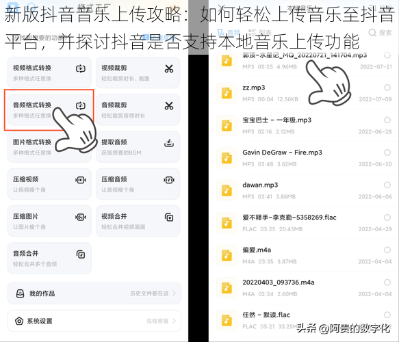 新版抖音音乐上传攻略：如何轻松上传音乐至抖音平台，并探讨抖音是否支持本地音乐上传功能