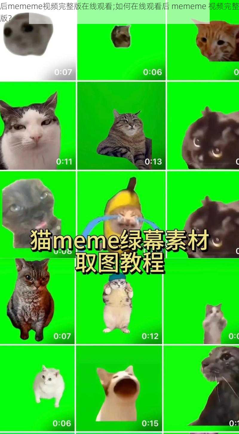 后mememe视频完整版在线观看;如何在线观看后 mememe 视频完整版？