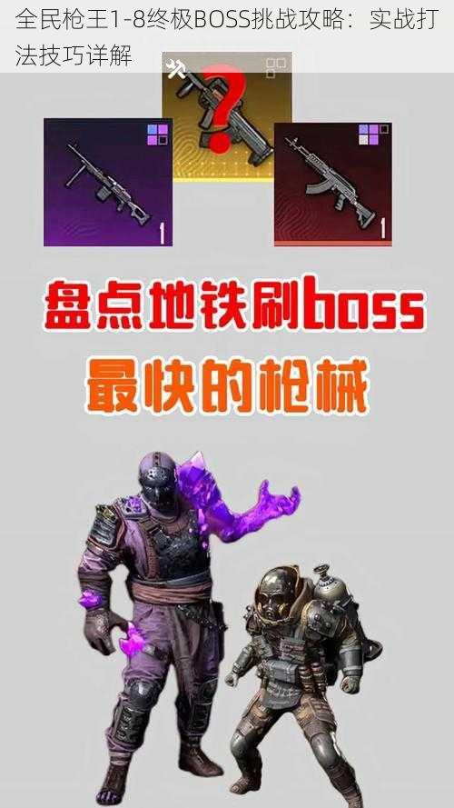 全民枪王1-8终极BOSS挑战攻略：实战打法技巧详解