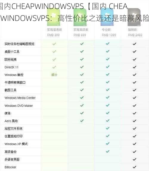 国内CHEAPWINDOWSVPS【国内 CHEAPWINDOWSVPS：高性价比之选还是暗藏风险？】