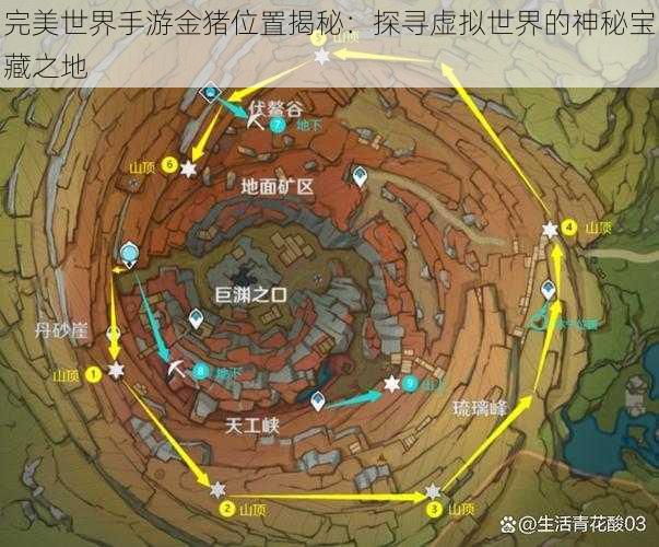 完美世界手游金猪位置揭秘：探寻虚拟世界的神秘宝藏之地