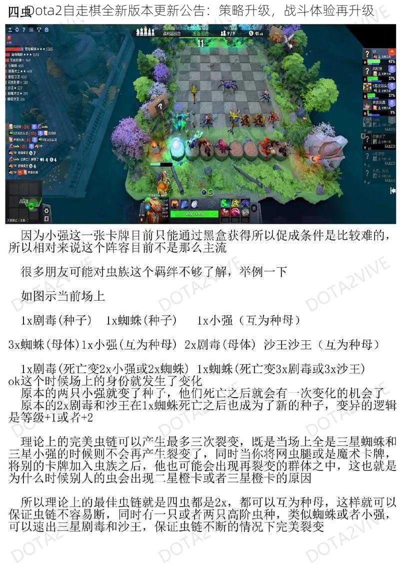 Dota2自走棋全新版本更新公告：策略升级，战斗体验再升级