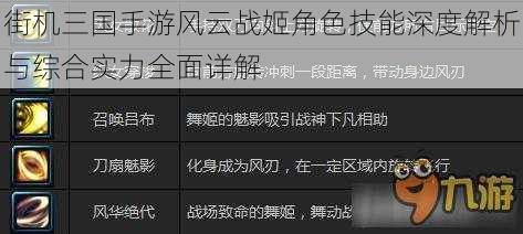 街机三国手游风云战姬角色技能深度解析与综合实力全面详解